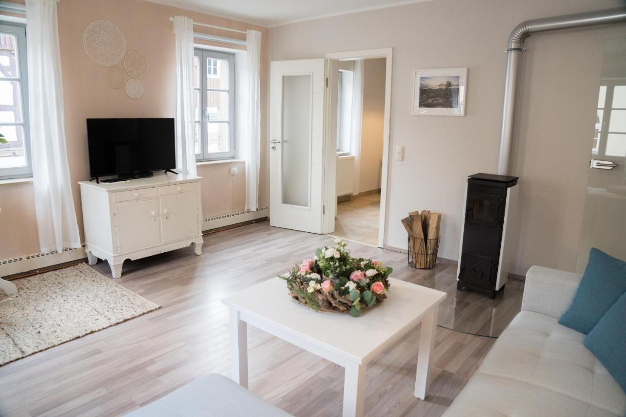 Urlaubsfreude Biedermann Haus Blumenglueck - Rose Apartment Зебниц Екстериор снимка