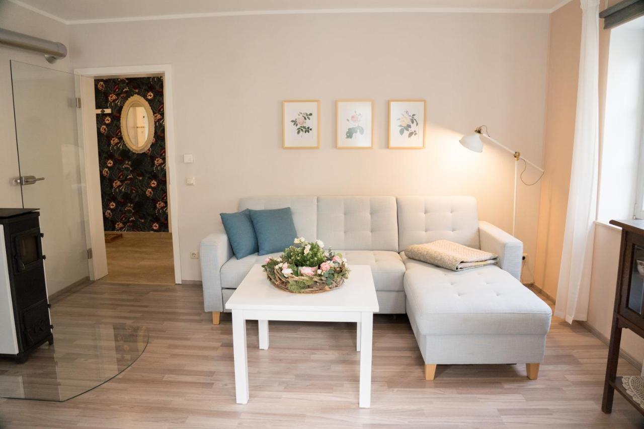 Urlaubsfreude Biedermann Haus Blumenglueck - Rose Apartment Зебниц Екстериор снимка